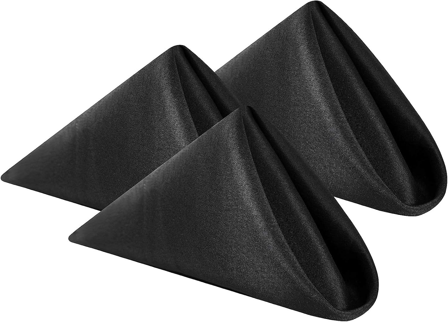 Cloth Napkins 17x17 inch (Black)