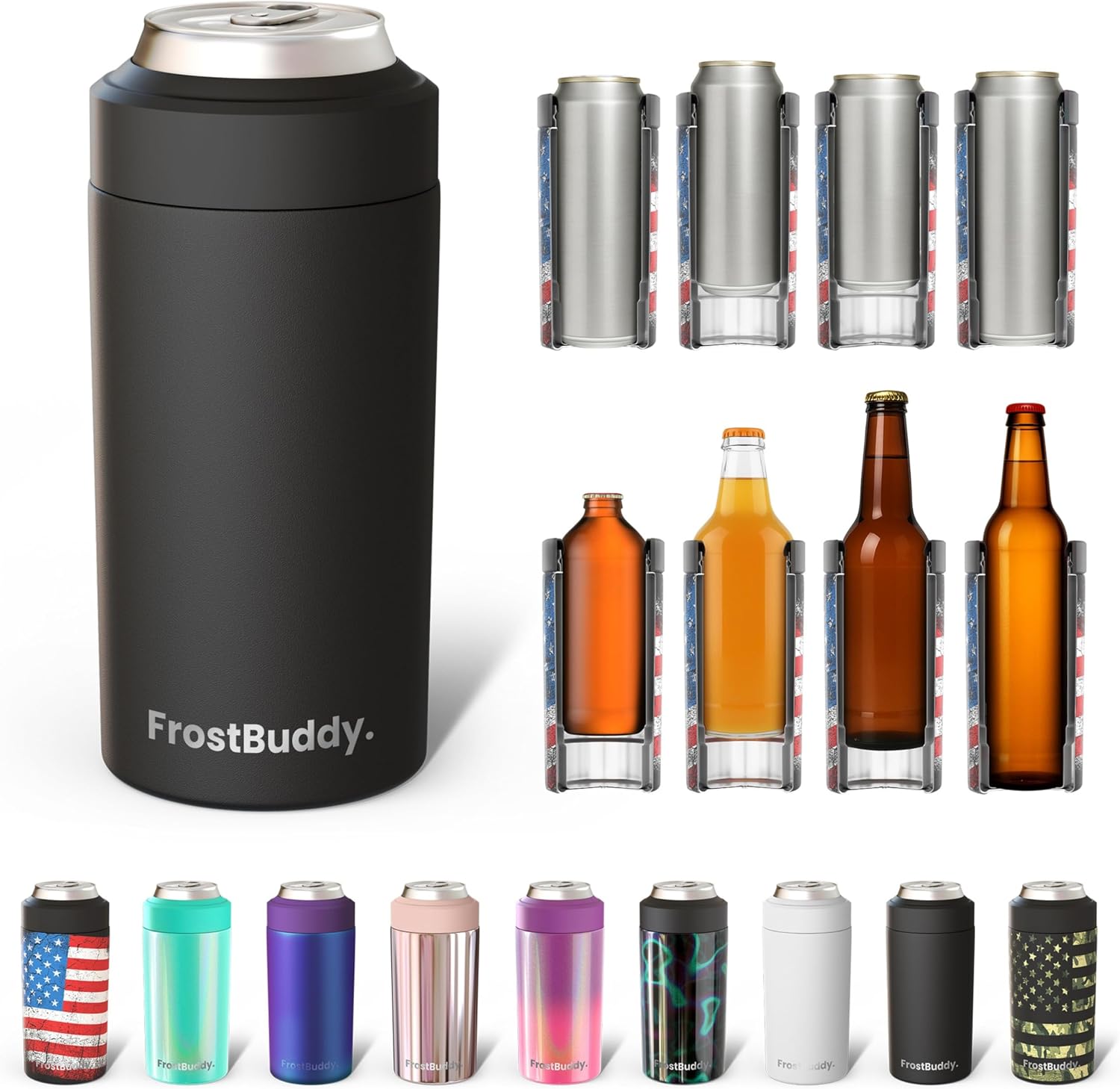 Frost Buddy Universal Can Cooler (MatteBlack)