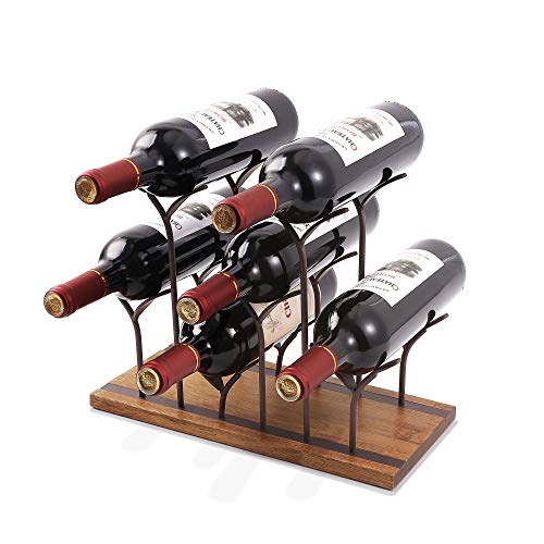 Tabletop Wood Wine Holder