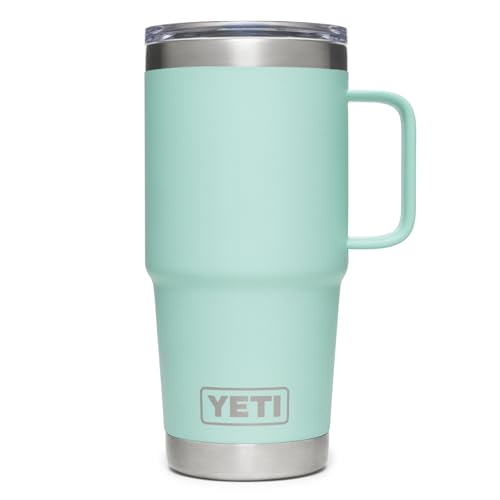 YETI Rambler 20 oz Travel Mug, Stainless Steel, Vacuum Insulated with Stronghold Lid
