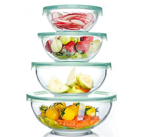 Luvan Glass Mixing Bowl Set