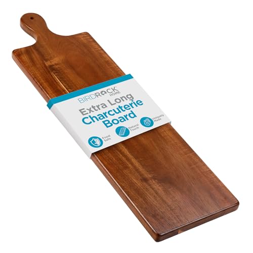 BIRDROCK HOME Acacia Wooden Serving Board