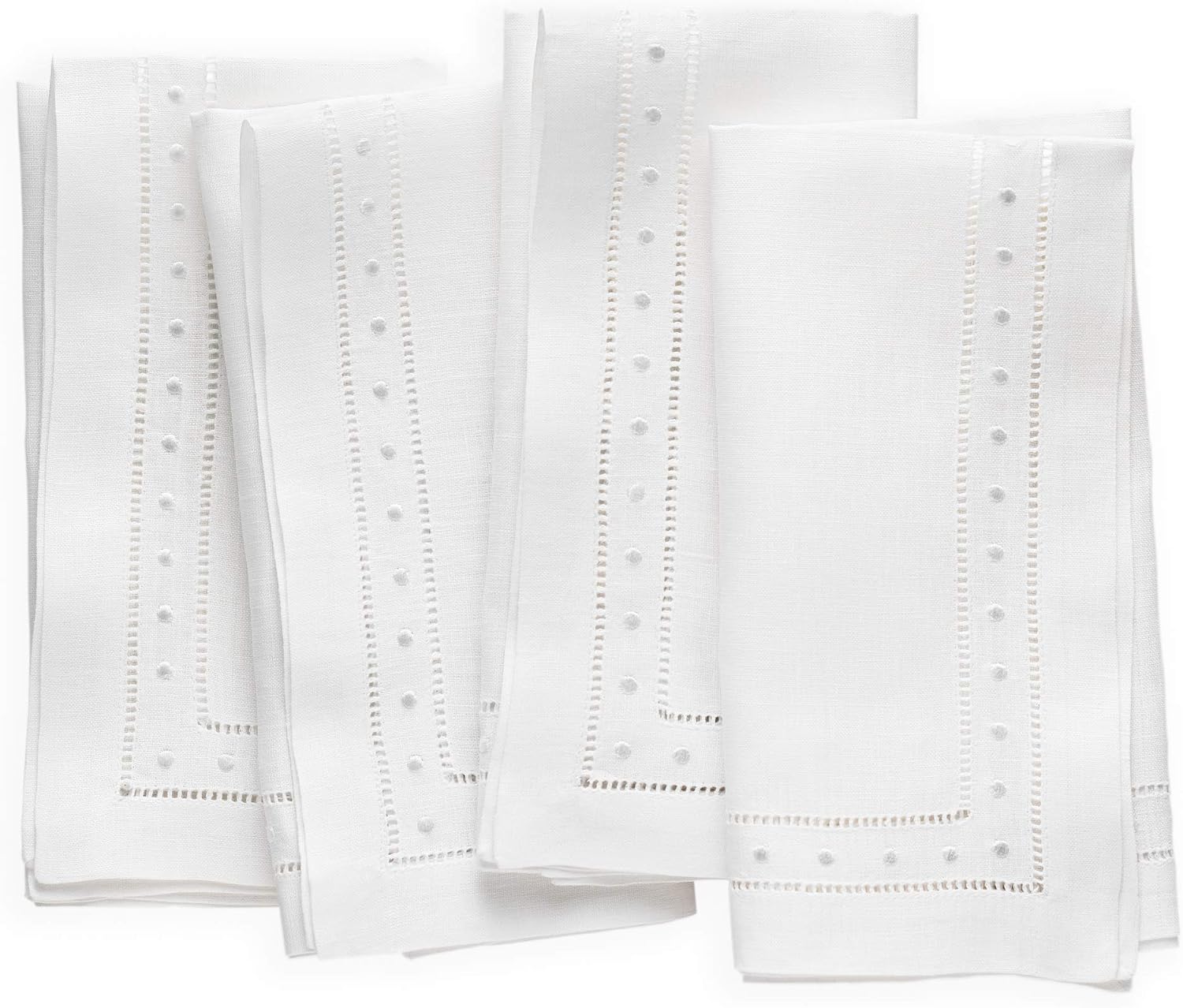 O'lucio 100% Flax Linen Napkins
