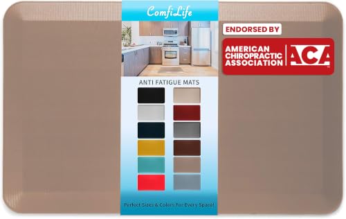 ComfiLife Anti Fatigue Floor Mat (Beige)
