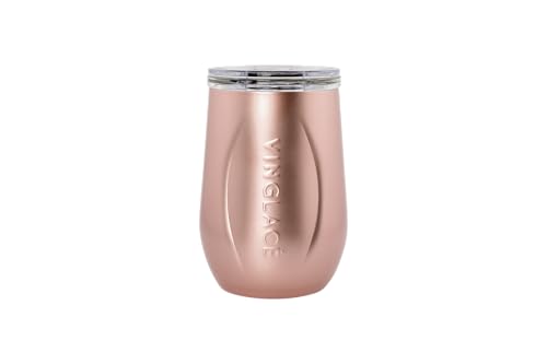 Vinglace Stainless Steel Stemless Wine Glass
