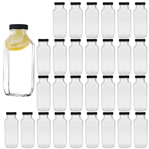 Encheng 8 oz Glass Bottles (30pk)