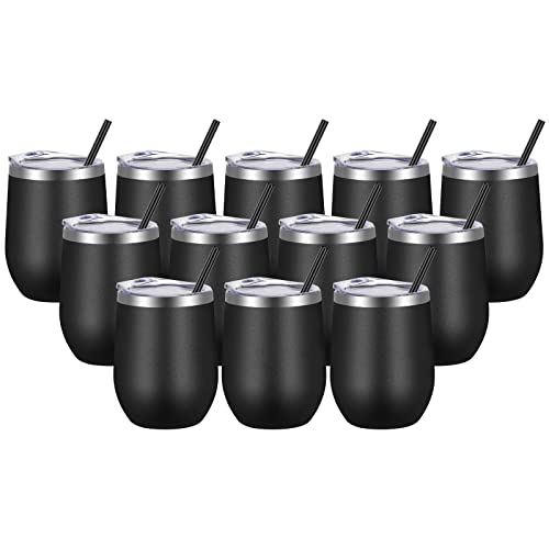 VEGOND Wine Tumblers Bulk 12 Pack