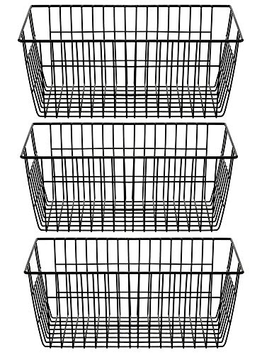 SANNO Freezer Baskets Wire Storage Baskets