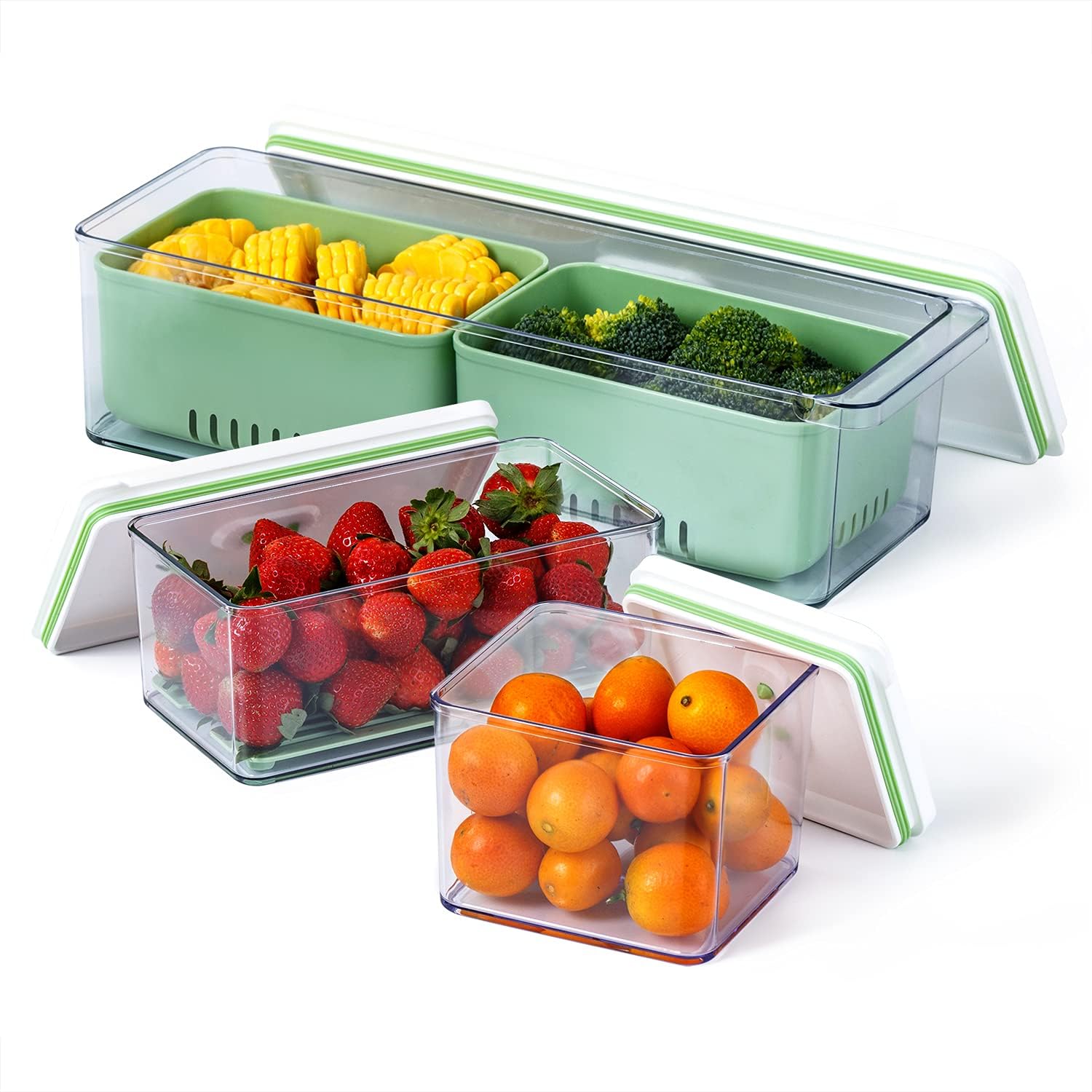 Lille Home Stackable Produce Saver