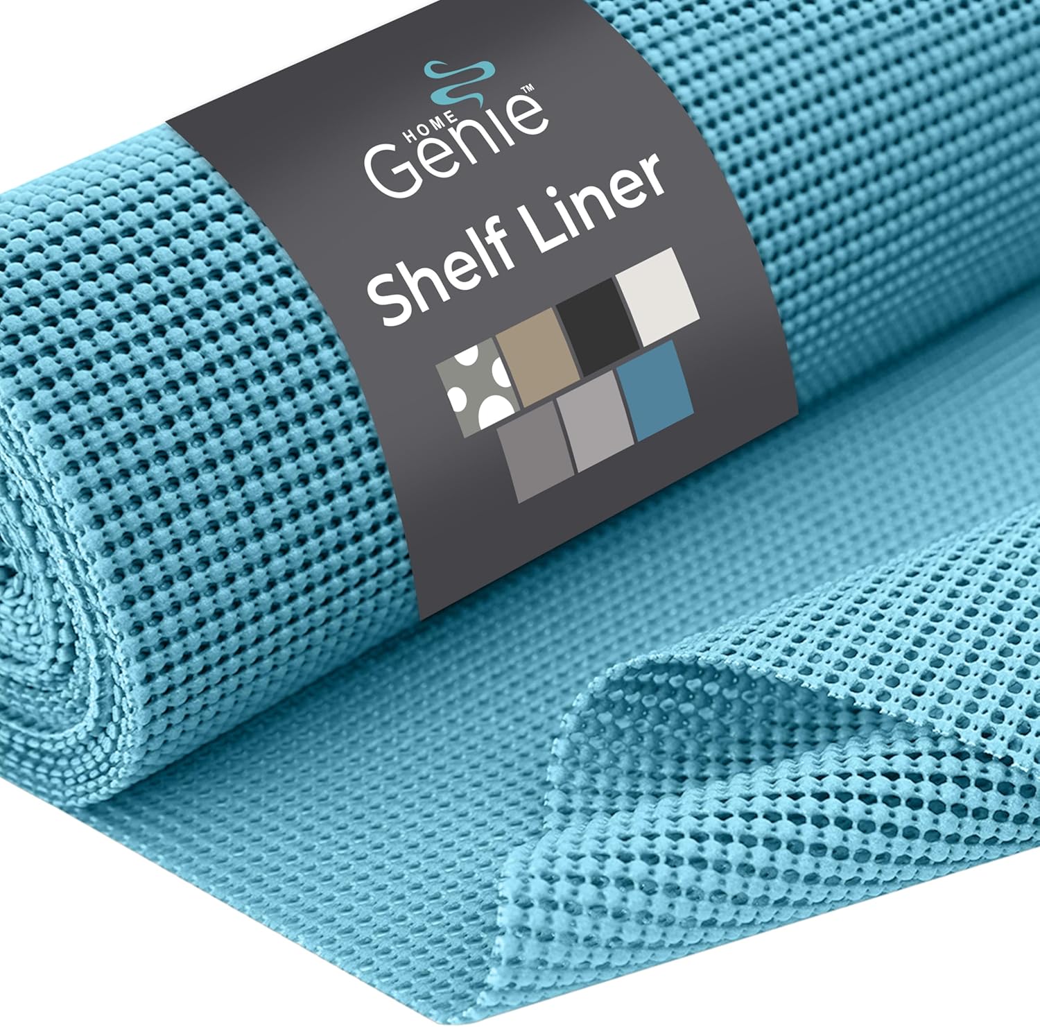 HOME GENIE Shelf Liner (Teal)