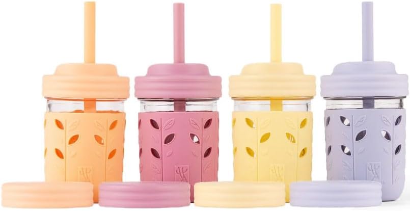 Elk and Friends 8oz Mason Jars 4 Pack