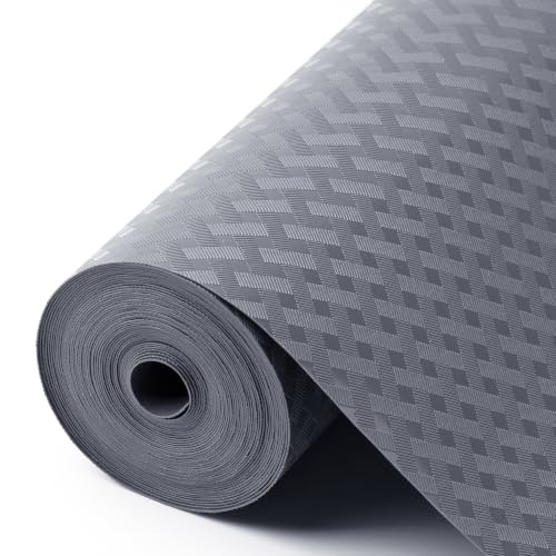 Shelf Liners for Kitchen Cabinets Refrigerator Liners Waterproof & Oil-Proof Kitchen Cupboard Liner Durable Plastic Drawer Mats EVA Material Non Adhesive Fridge Liner for Shelves