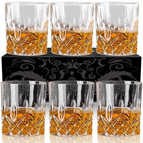 OPAYLY Whiskey Glasses 6-Pack