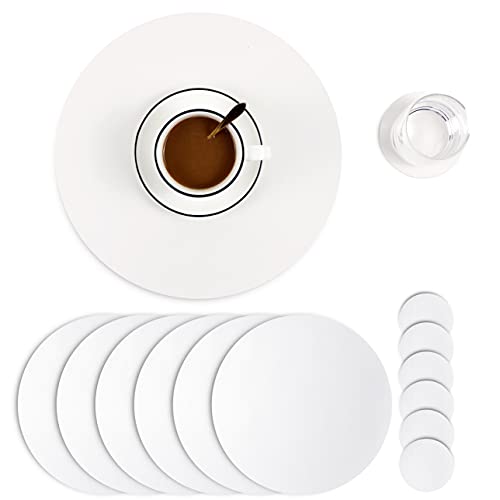 Jovono Embossed PU Leather Placemats