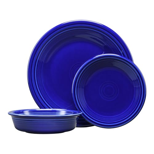 Fiesta Classic Rim 3-Piece Dinnerware Set
