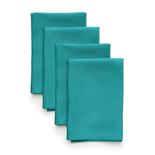 Solino Home Linen Napkins - Teal