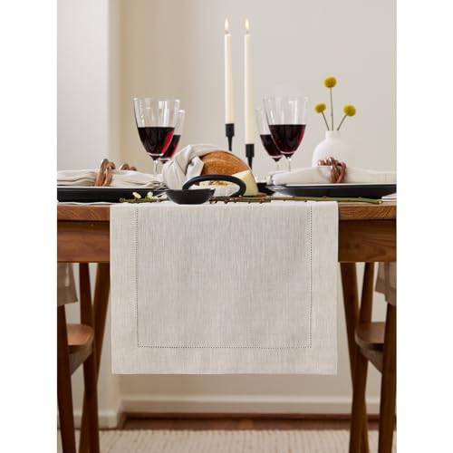Solino Home Linen 90in Light Natural
