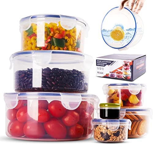 28 PCs Large Food Storage Containers