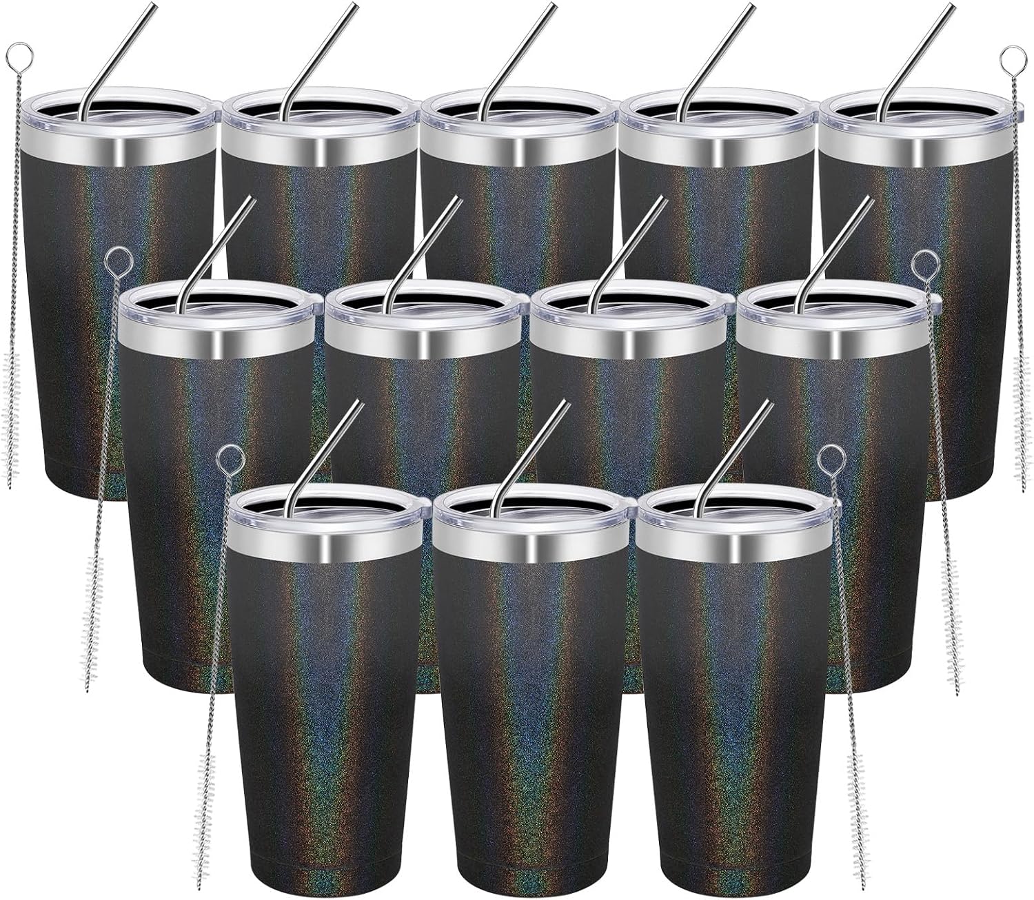MEWAY 20oz Glitter Tumbler
