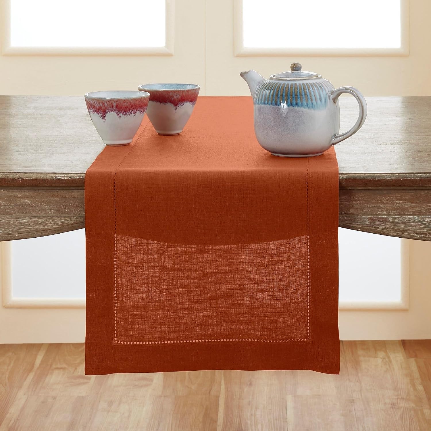 Solino Home Linen Cinnamon 108"