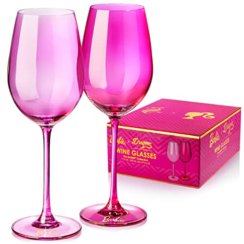 Dragon Glassware x Barbie Wine Glasses