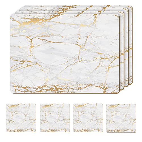 Moderry Foiled Gold Placemats