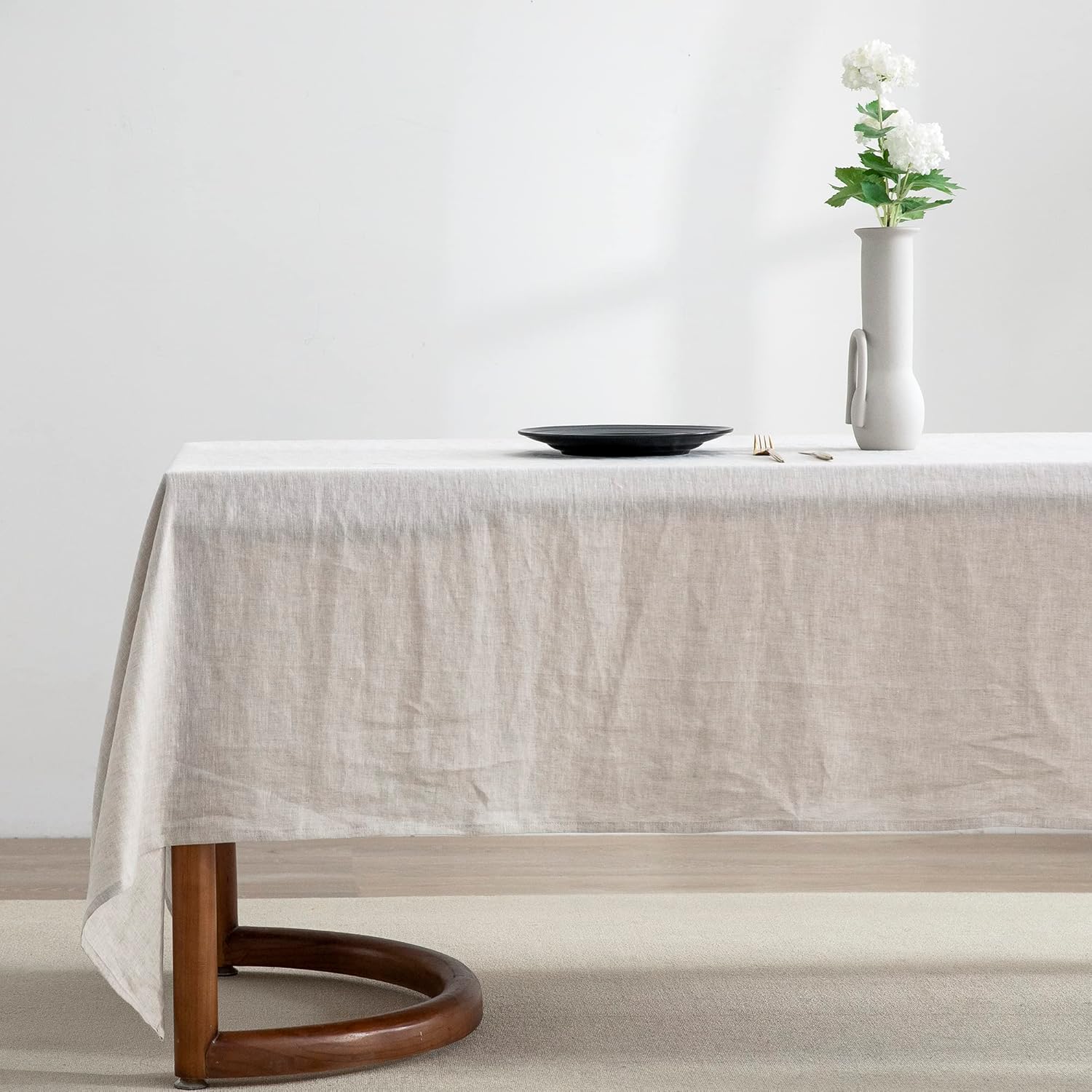 Everly 60x108" Natural Linen