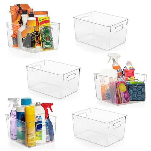ClearSpace Clear Plastic Storage Bins