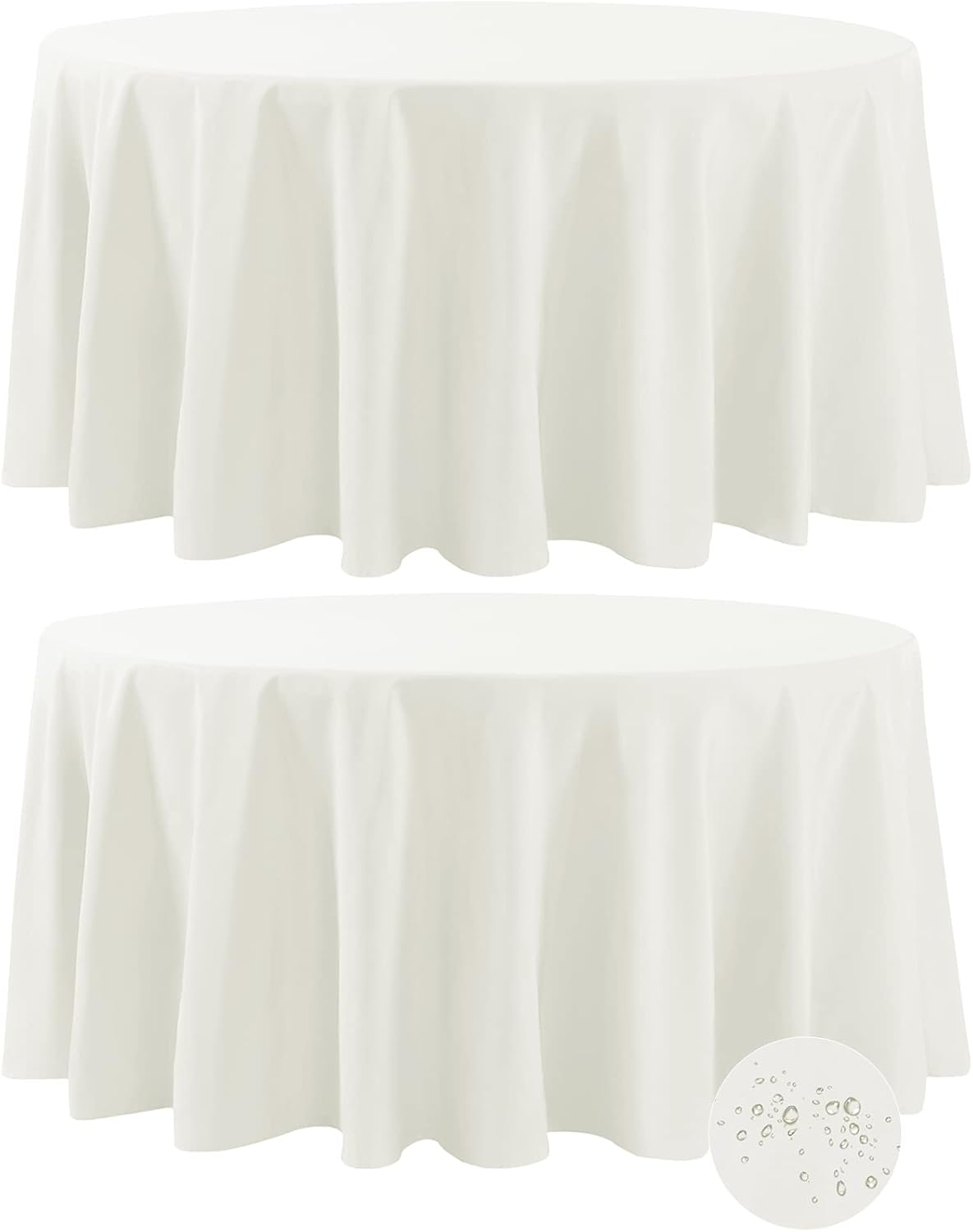 Fokitut 120" Round (Ivory)