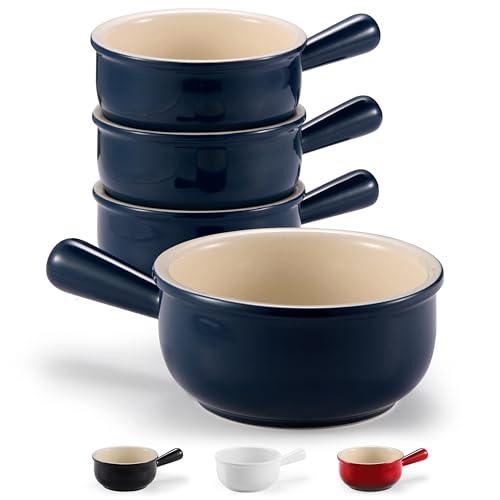 KooK French Onion Soup Bowls (Navy)