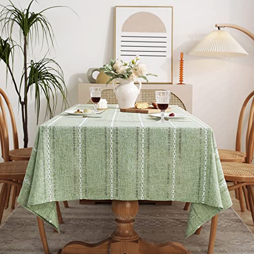 Chassic 60 x 120 Hemstitch Sage Green