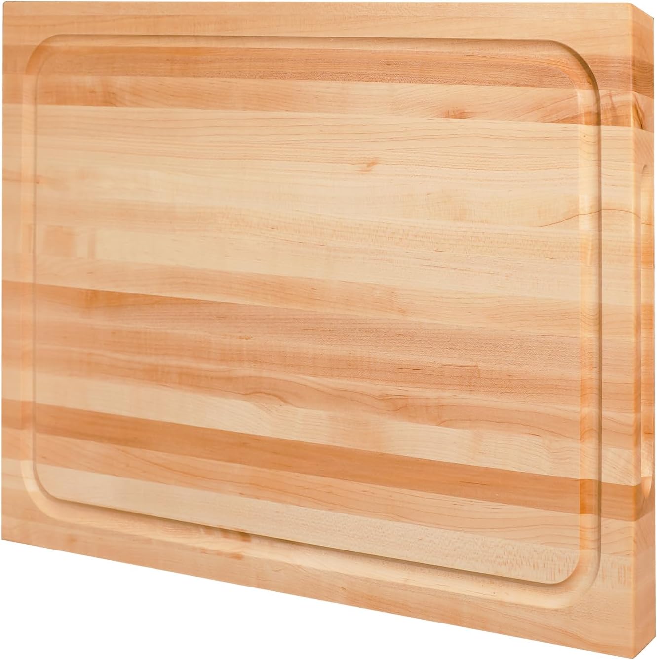 CONSDAN Wood Cutting Board, 20 x 15