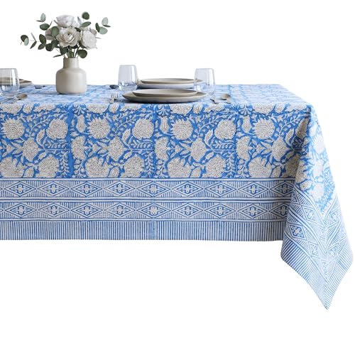 ATOSII Azora Blue 100% Cotton 60x90