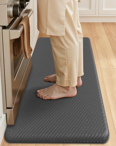 Color&Geometry 0.71" Extra Thick Anti Fatigue Cushion Kitchen Floor Mat