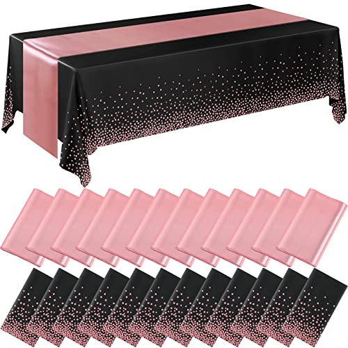 Breling 24-Pack Tablecloth & Runner Set