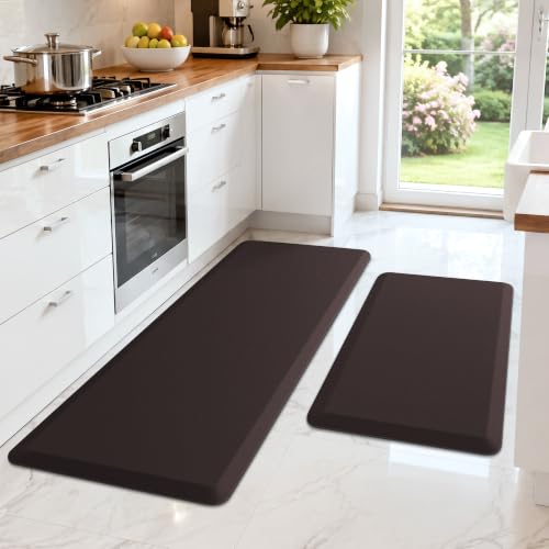 HappyTrends 2 PCS Kitchen Mat (17.3x28/47)