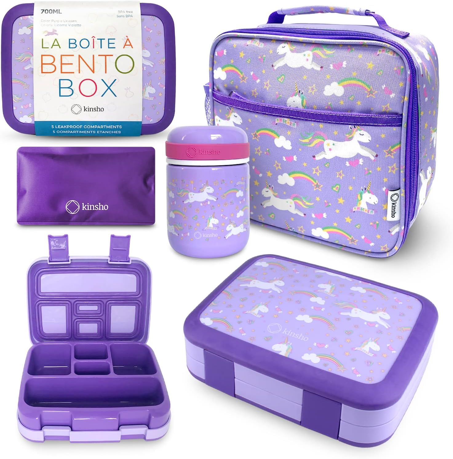 Bento with Stainless Steel Thermo
