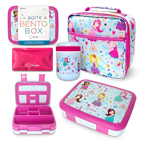 kinsho Bento Box with Stainless Steel Thermo