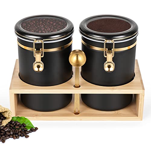 Yangbaga 304 Stainless Steel Coffee Canisters