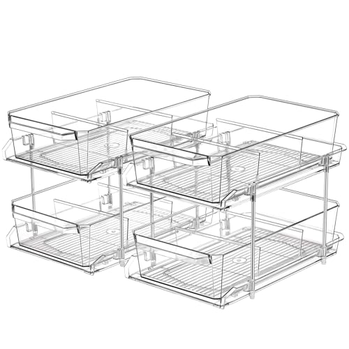 LANDNEOO 2 Tier Slide-Out Organizer