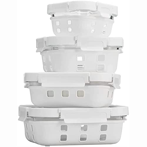GENICOOK Glass Meal Prep Set