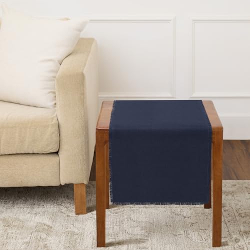 Solino Home Linen Navy Blue 36" Runner