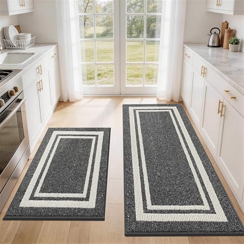 COSY HOMEER Kitchen Rugs Non-Slip (Thick)