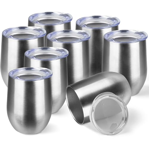 StarSpeed 12oz Wine Tumbler (Silver, 8)