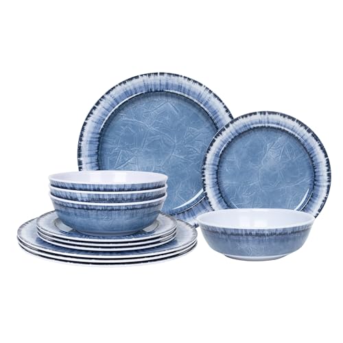 AELS Melamine 12-Piece (Navy)