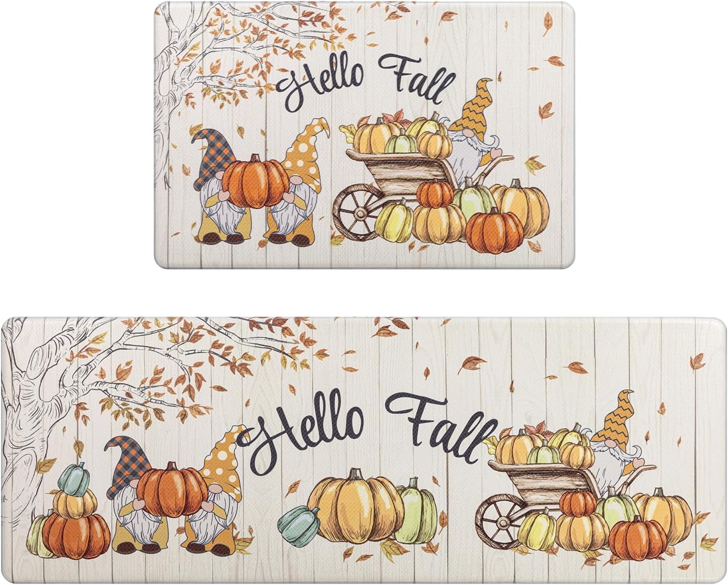 U'Artlines 2Piece Hello Fall Mat Set