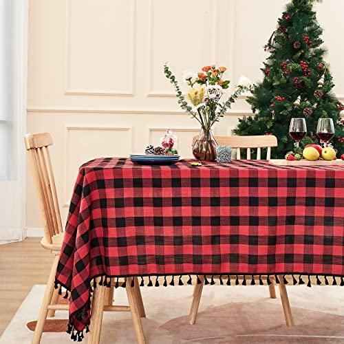 Buffalo Plaid Rectangular Tablecloth