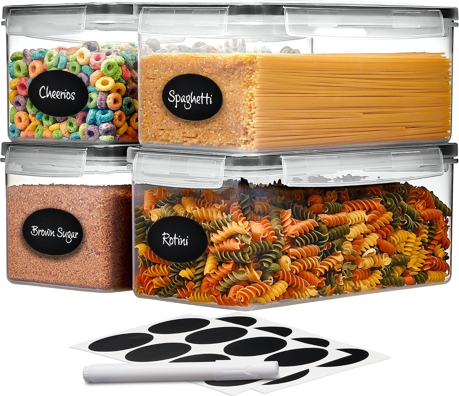 Large Airtight Pasta Containers