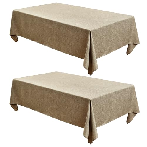 Fitable 60 x 120 Inch 2-Pack Khaki