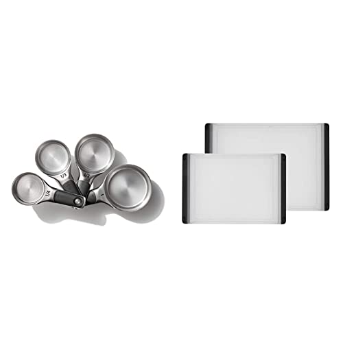 OXO Good Grips 2-Piece Plastic Cutting Board Set